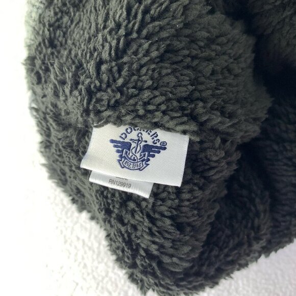 Dockers Levi's Beanie Insulated Acrylic Cuff Hat Cap Black Gray NWT - Picture 5 of 9